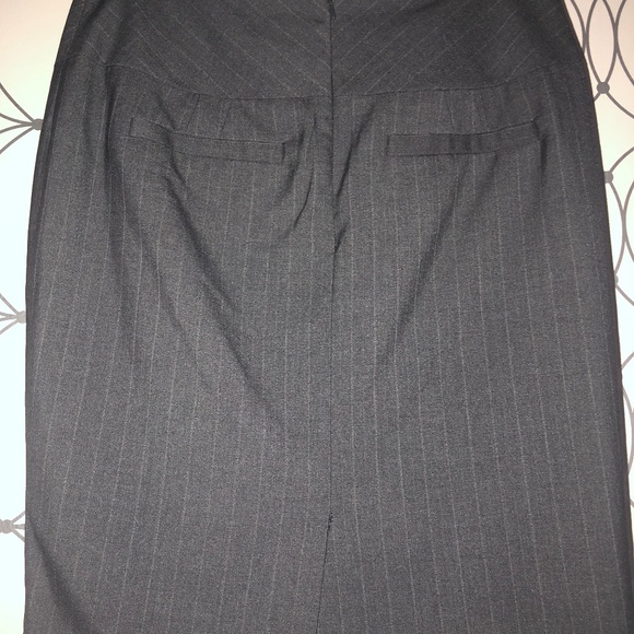 Mexx Gray Pinstripe Skirt - Picture 6 of 6